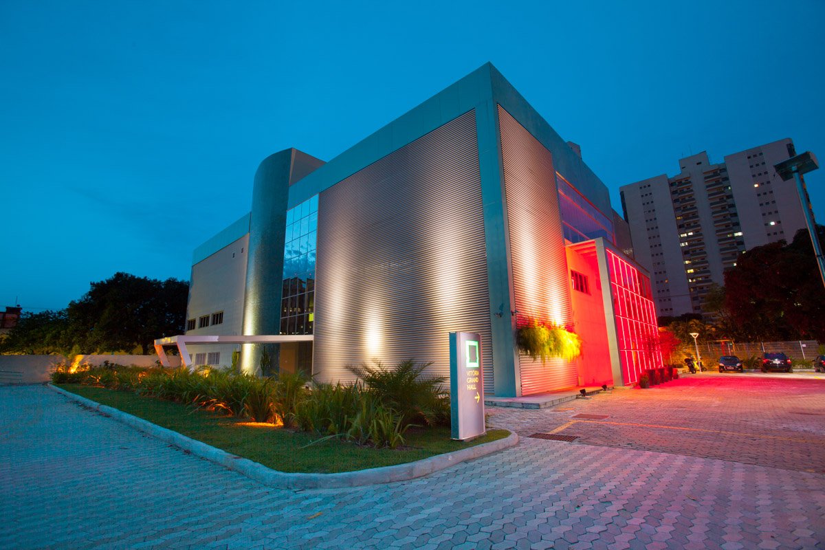 Fachada do Vitória Grand Hall